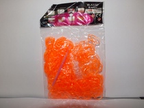 Пакет резинок блестящие оранжевые (600 шт) 