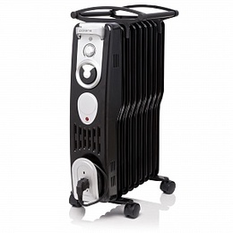 Масляный радиатор Polaris PRE S 0715 H Черный/Серебро в Нижнем Новгороде