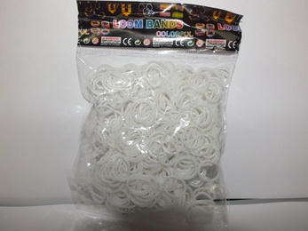 Пакет резинок пупырчатые белые (600 шт) в Нижнем Новгороде