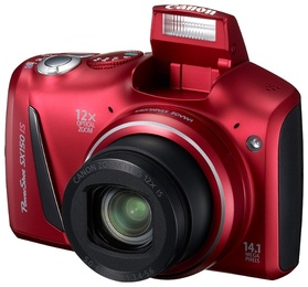 Фотоаппарат Canon PowerShot SX150 IS Red в Нижнем Новгороде