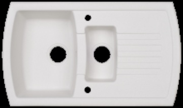 Мойка Kuppersberg ALBA 1.5B1D White alabas в Нижнем Новгороде