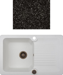 Мойка Kuppersberg ANCONA 1B1D Black в Нижнем Новгороде