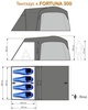 Тентхаус к шатру Maverick Fortuna 300 (комплект) в Нижнем Новгороде вид 2