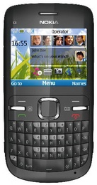 Nokia C3 Black в Нижнем Новгороде