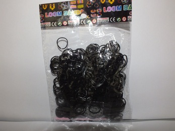 Пакет резинок пупырчатые черные (600 шт) в Нижнем Новгороде