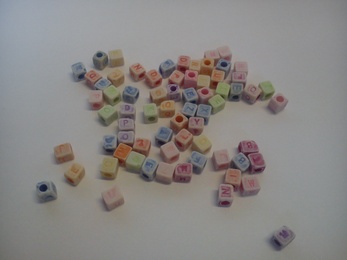 Набор бижутерии Буквы (65 шт. в пакете) в Нижнем Новгороде