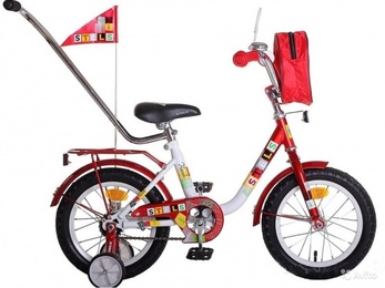 Велосипед Stels Flash 14" с ручкой 1ск в Нижнем Новгороде