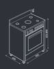Комбинированная плита Ardesia PL 96GG42V Black в Нижнем Новгороде вид 2