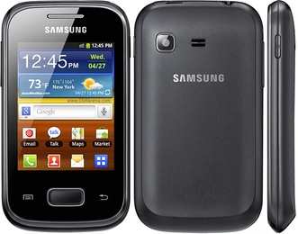 Samsung S5300 Galaxy Pocket Black в Нижнем Новгороде