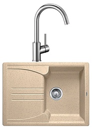 Комплект Blanco Enos 40S, шампань + Mida, хром в Нижнем Новгороде