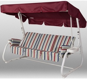 Качели садовые "Варадеро Премиум" Белые в Нижнем Новгороде