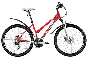 Велосипед Forward Jade 2.0 disc (2016) красный/белый в Нижнем Новгороде