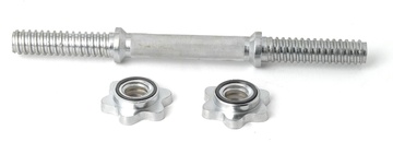 Гриф гантельный хром. d-30мм L-41см H-3135 в Нижнем Новгороде