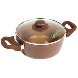 Кастрюля с кер/пок с крышкой Ceramic 24см, 3л CrC24 (8) в Нижнем Новгороде