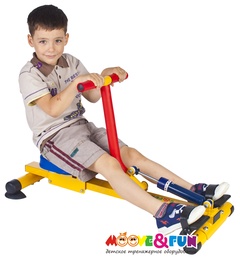 Гребной тренажер Moove&Fun SH-04-A с одной рукояткой в Нижнем Новгороде