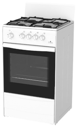 Газовая плита Дарина S GM 441 002 W в Нижнем Новгороде