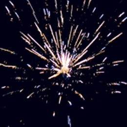 Батарея салютов "Морозко" (0,8" х 16) в Нижнем Новгороде