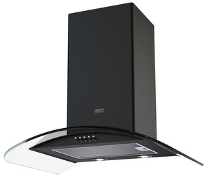 Вытяжка Krona Sabrina 600 black/black glass push button в Нижнем Новгороде