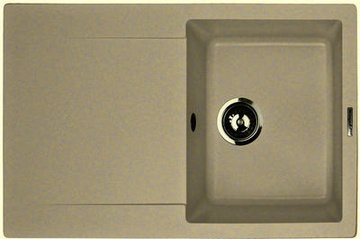 Мойка Weissgauff Quadro 775 (1чаша) Granit Серый беж в Нижнем Новгороде