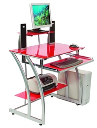 Стойка компьютерная GD-010 Red в Нижнем Новгороде