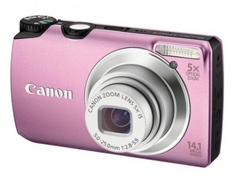 Фотоаппарат Canon PowerShot A3200 IS Pink в Нижнем Новгороде