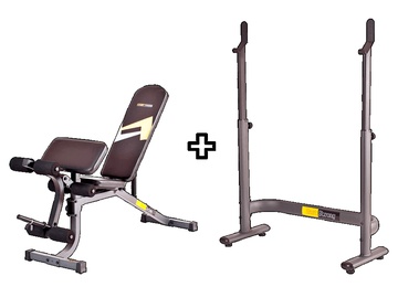 Набор 2: силовая скамья HastDrive + стойка HastStrong в Нижнем Новгороде