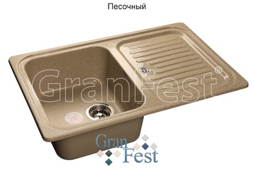 Мойка GranFest Standart GF-S780L Песочный в Нижнем Новгороде