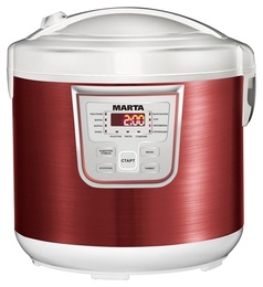 Мультиварка Marta MT-1965 Белый/Красный металлик в Нижнем Новгороде