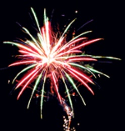 Батарея салютов "Ночной дозор" (1,2" х 19) в Нижнем Новгороде