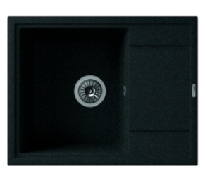 Мойка Florentina Липси-650 Черный в Нижнем Новгороде
