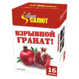 Батарея салютов "Взрывной гранат" (1" х 16) в Нижнем Новгороде
