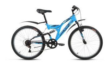 Велосипед Altair MTB FS 24 голубой в Нижнем Новгороде
