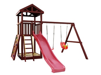 Уличный ДСК "Панда Фани gride" с большим скалодромом в Нижнем Новгороде