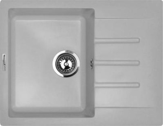 Мойка Weissgauff Quadro 645 Granit Серый шелк в Нижнем Новгороде