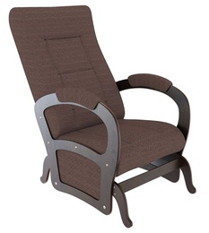 Кресло-качалка "Мартин" ткань, шоколад в Нижнем Новгороде