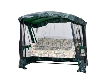 Качели садовые "Мадрид+" с АМС зеленые в Нижнем Новгороде