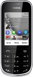 Nokia 202 Asha Black в Нижнем Новгороде