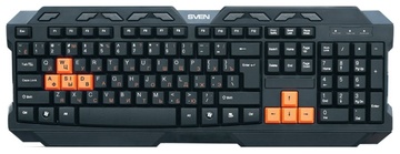 Клавиатура Sven Challenge 9700 Black USB в Нижнем Новгороде