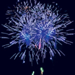 Батарея салютов "Сказка" (1,2" х 49) в Нижнем Новгороде