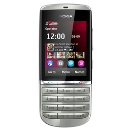 Nokia 300 Asha Silver White в Нижнем Новгороде