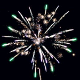 Батарея салютов "Миг удачи" (1,2" х 12) в Нижнем Новгороде