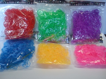 Пакет резинок пупырчатые цветные (600 шт) в Нижнем Новгороде