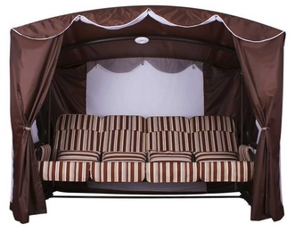 Качели садовые "Монарх" коричневый в Нижнем Новгороде