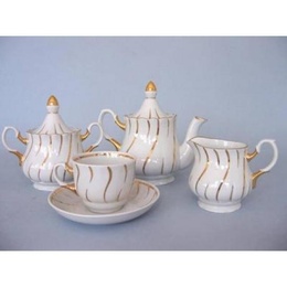 Сервиз чайный 15пр Карнавал рис.№2247 3С0008Ф34 ф.Романс в Нижнем Новгороде