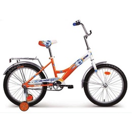 Велосипед Altair City Boy 20 белый/оранжевый в Нижнем Новгороде