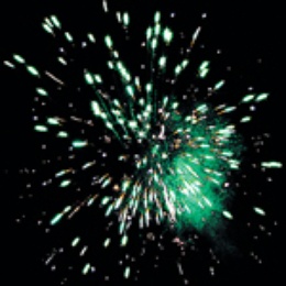 Батарея салютов "Миф" (1,2" х 49) в Нижнем Новгороде