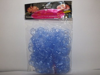 Пакет резинок блестящие голубые (600 шт) в Нижнем Новгороде