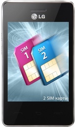 LG T375 Red Black в Нижнем Новгороде