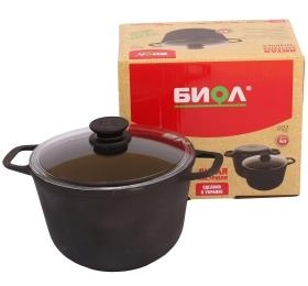 Кастрюля 4л чуг со ст. кр. 0204С Биол (3) в Нижнем Новгороде