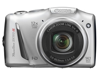 Фотоаппарат Canon PowerShot SX150 IS Silver в Нижнем Новгороде